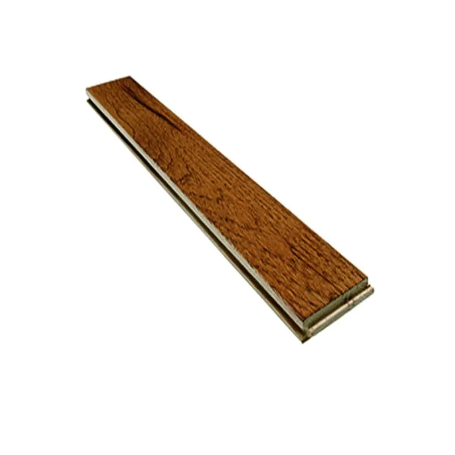Bruce America's Best Choice Oxford Brown Hickory 3-1/4-in W x 3/4-in T x 84-in Smooth/Traditional Solid Hardwood Flooring (22-sq ft / Carton), photo 3 of 10