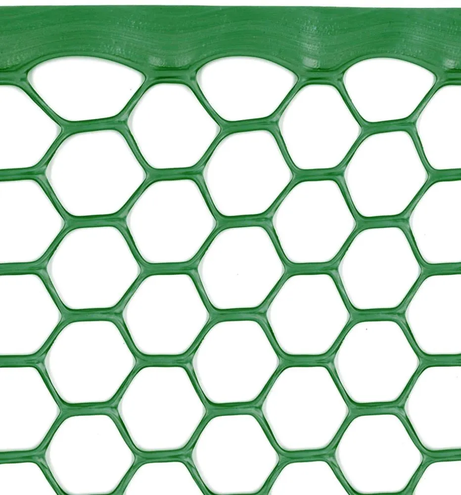 Tenax 25-ft x 3-ft Green Hdpe Extruded Mesh Rolled Fencing with Mesh Size 1/4-in x 1/4-in, photo 3 of 8