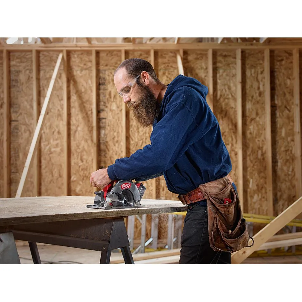 M18 FUEL 18-Volt Lithium-Ion Brushless Cordless 6-1/2 in. Circular Saw (Tool-Only), photo 12 of 16