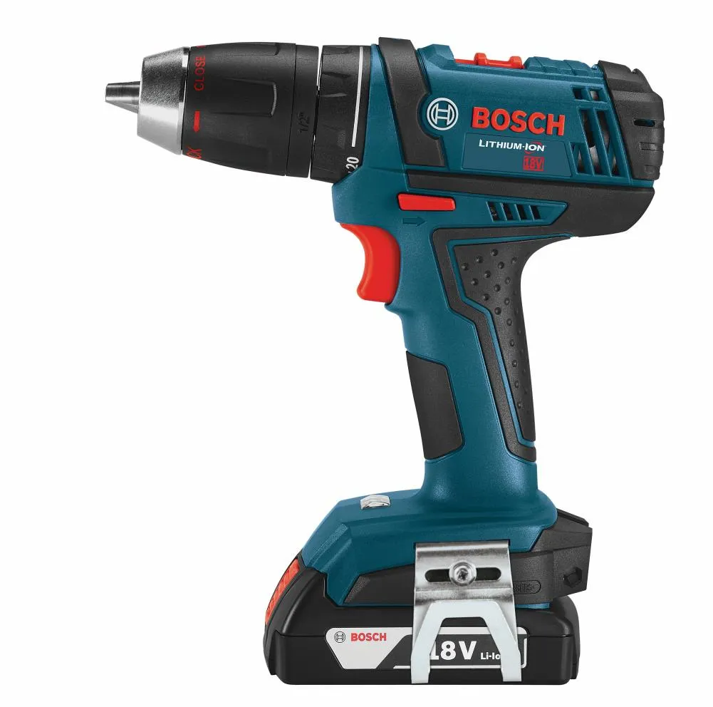 Bosch DDB181-02 18-Volt 1/2-in Cordless Drill/Driver Kit with Charger and 2 Batteries (Soft Bag), photo 2 of 7