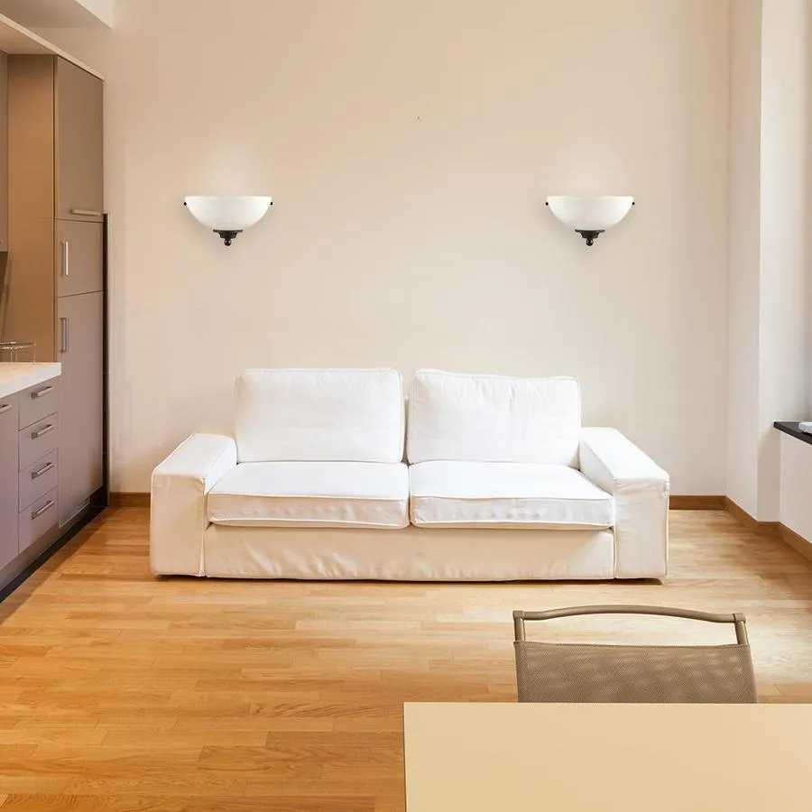 Design House Millbridge 10-in W 1-Light Satin Nickel Modern/Contemporary Wall Sconce, photo 2 of 2
