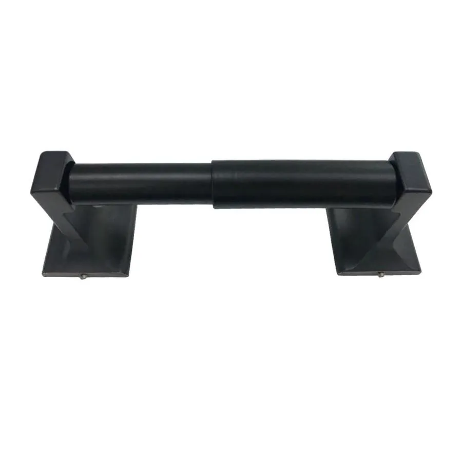 Design House Millbridge Oil Rubbed Bronze Wall Mount Spring-Loaded Toilet Paper Holder, photo 3 of 12