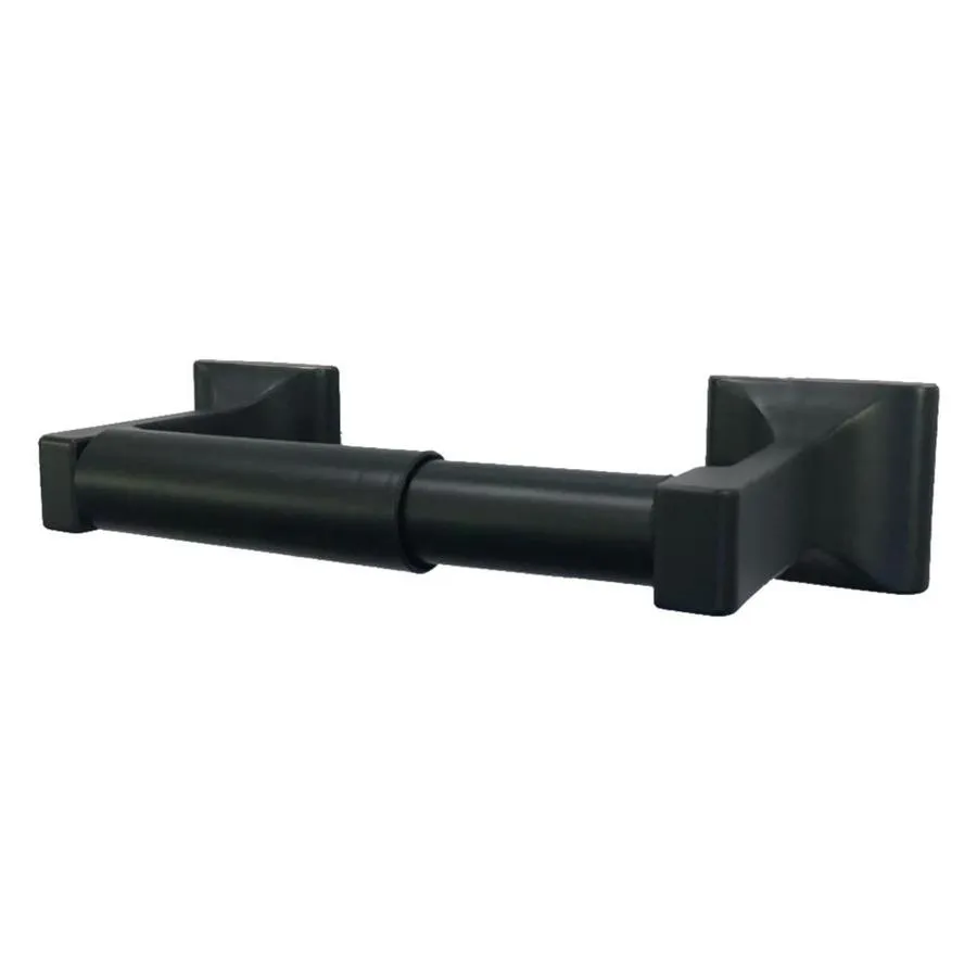 Design House Millbridge Oil Rubbed Bronze Wall Mount Spring-Loaded Toilet Paper Holder, photo 5 of 12