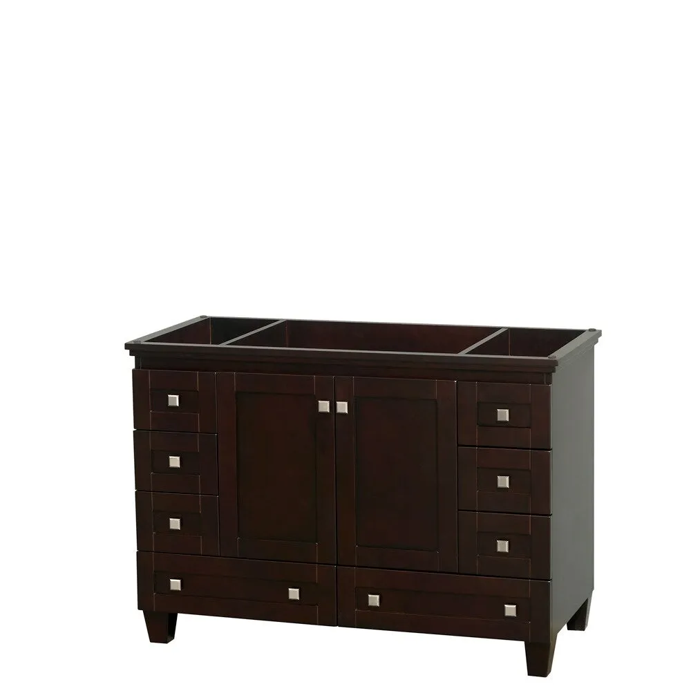 Wyndham Collection Acclaim 47-in Espresso Bathroom Vanity Cabinet, photo 4 of 4