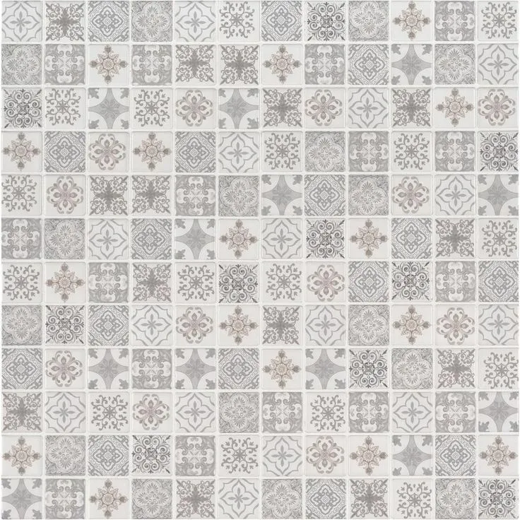 MSI Paloma Encaustic 4 in. x 4 in. Matte Porcelain Floor and Wall Tile (5.33 sq. ft. /case), photo 2 of 2