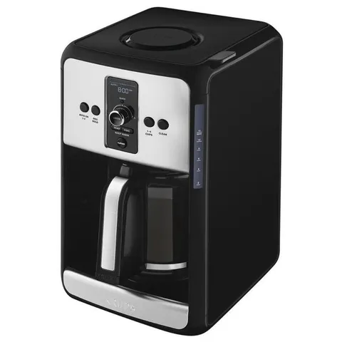 12-Cup Black/Stainless Residential Drip Coffee Maker