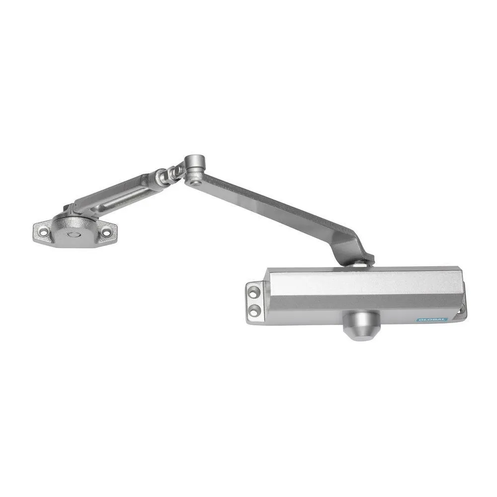 Commercial Door Closer with Hold Open Arm in Aluminum - Size 3, photo 2 of 3
