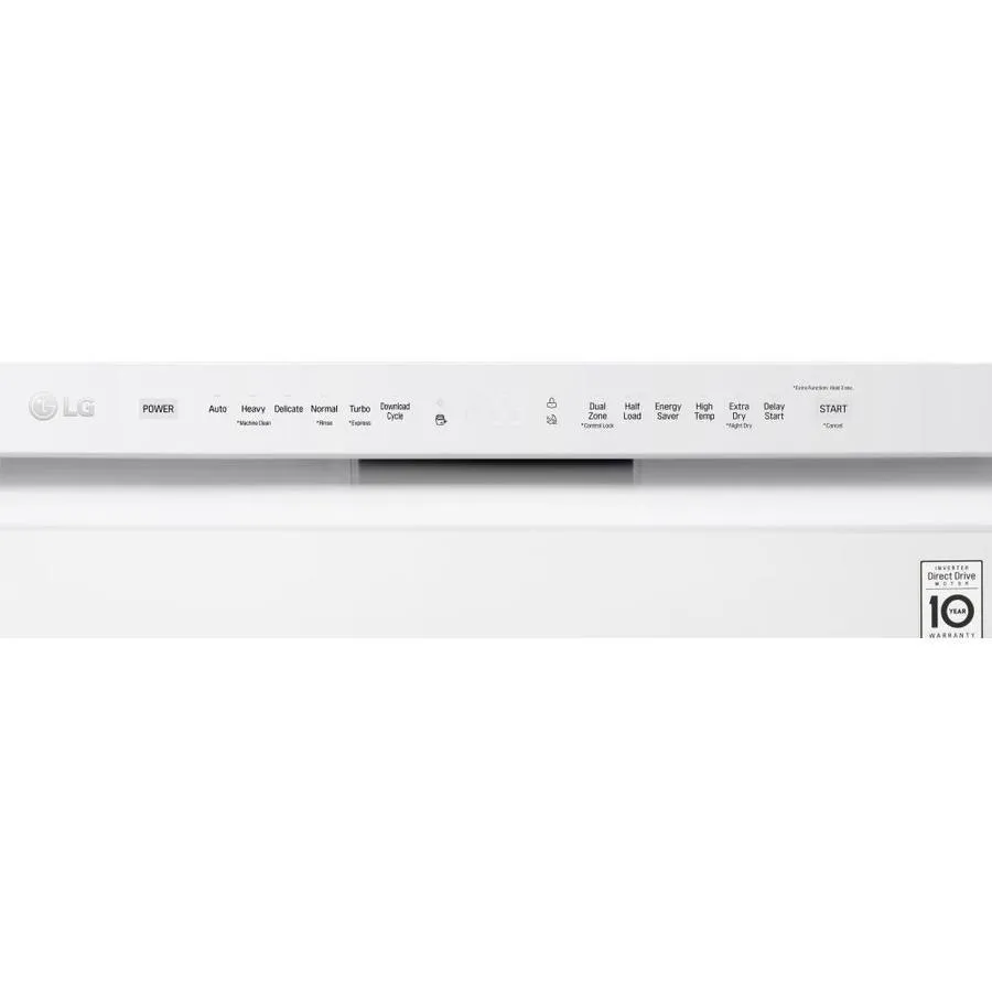 LG 48-Decibel Front Control 24-in Built-In Dishwasher (Fingerprint-Resistant Printproof Stainless Steel) ENERGY STAR, photo 21 of 23