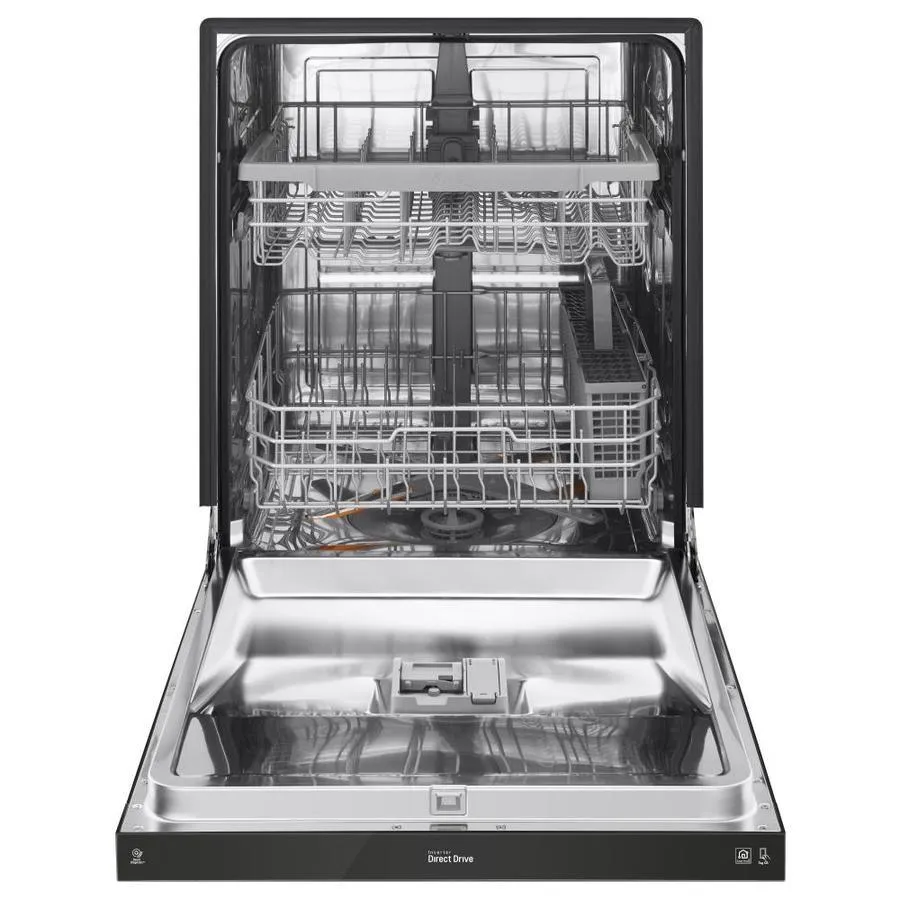 LG 48-Decibel Front Control 24-in Built-In Dishwasher (Fingerprint-Resistant Printproof Stainless Steel) ENERGY STAR, photo 22 of 23