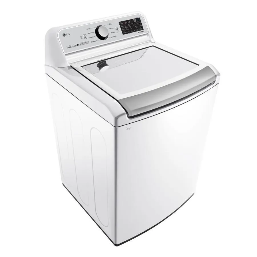 LG TurboWash 3D Smart Wi-Fi Enabled 5-cu ft High Efficiency Top-Load Washer (White) ENERGY STAR, photo 2 of 20