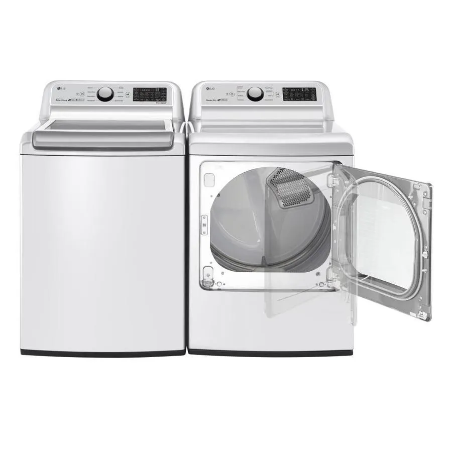 LG TurboWash 3D Smart Wi-Fi Enabled 5-cu ft High Efficiency Top-Load Washer (White) ENERGY STAR, photo 4 of 20
