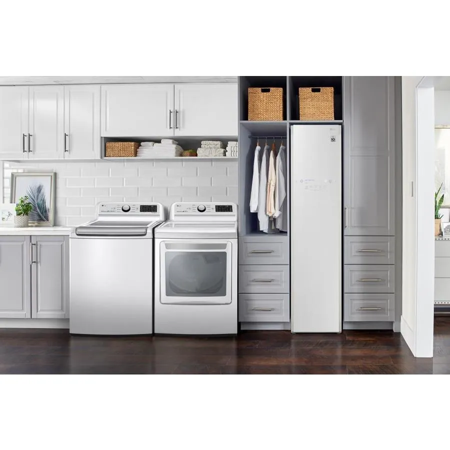 LG TurboWash 3D Smart Wi-Fi Enabled 5-cu ft High Efficiency Top-Load Washer (White) ENERGY STAR, photo 16 of 20