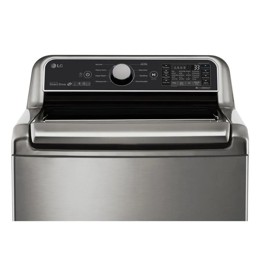 LG TurboWash 3D Smart Wi-Fi Enabled 5-cu ft High Efficiency Top-Load Washer (White) ENERGY STAR, photo 20 of 20