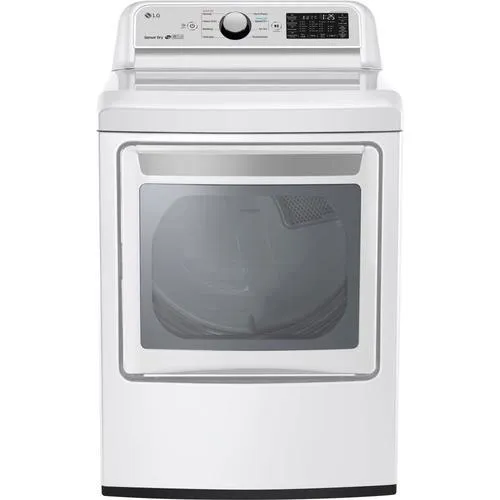 LG EasyLoad Smart Wi-Fi Enabled 7.3-cu ft Gas Dryer (White) ENERGY STAR, photo 19 of 20