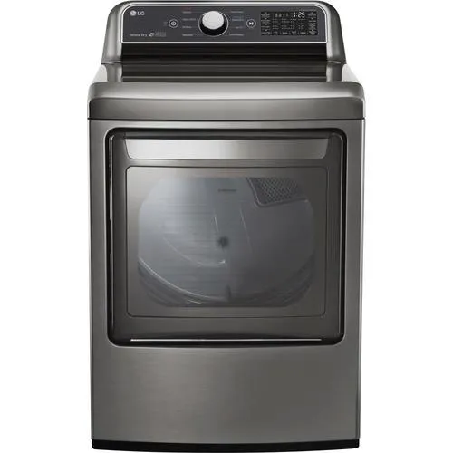 LG EasyLoad Smart Wi-Fi Enabled 7.3-cu ft Electric Dryer (Graphite Steel) ENERGY STAR, photo 8 of 9