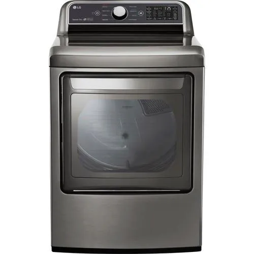 LG EasyLoad Smart Wi-Fi Enabled 7.3-cu ft Gas Dryer (Graphite Steel) ENERGY STAR, photo 14 of 15