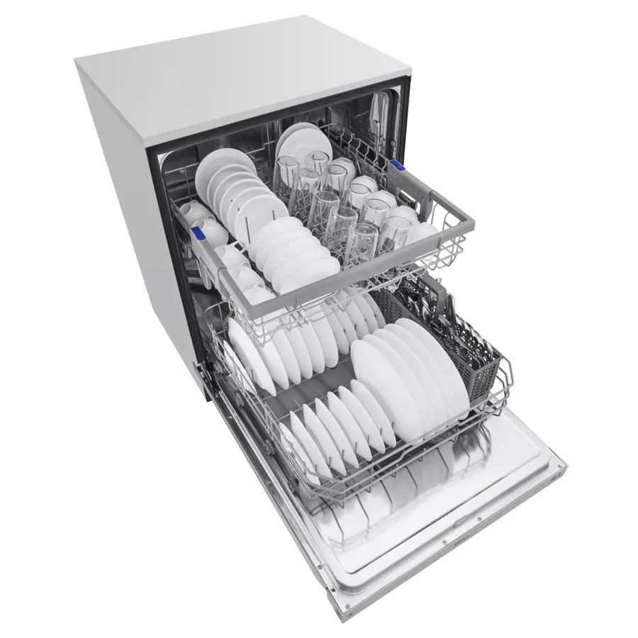 LG 48-Decibel Front Control 24-in Built-In Dishwasher (Fingerprint-Resistant Printproof Stainless Steel) ENERGY STAR, photo 11 of 23
