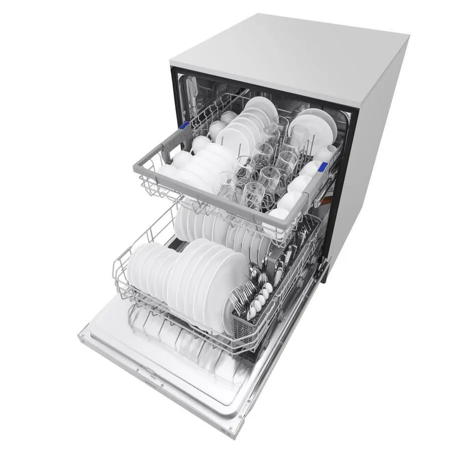 LG 48-Decibel Front Control 24-in Built-In Dishwasher (Fingerprint-Resistant Printproof Stainless Steel) ENERGY STAR, photo 12 of 23