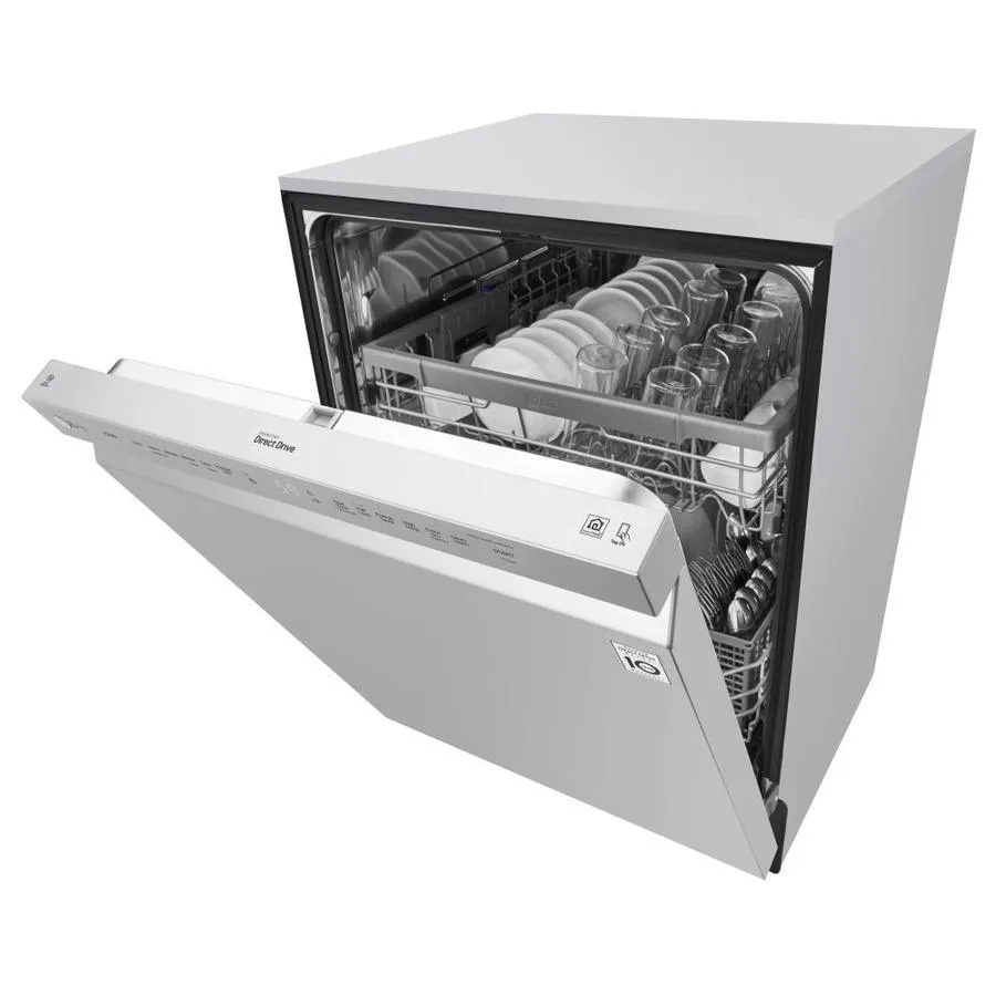 LG 48-Decibel Front Control 24-in Built-In Dishwasher (Fingerprint-Resistant Printproof Stainless Steel) ENERGY STAR, photo 6 of 23