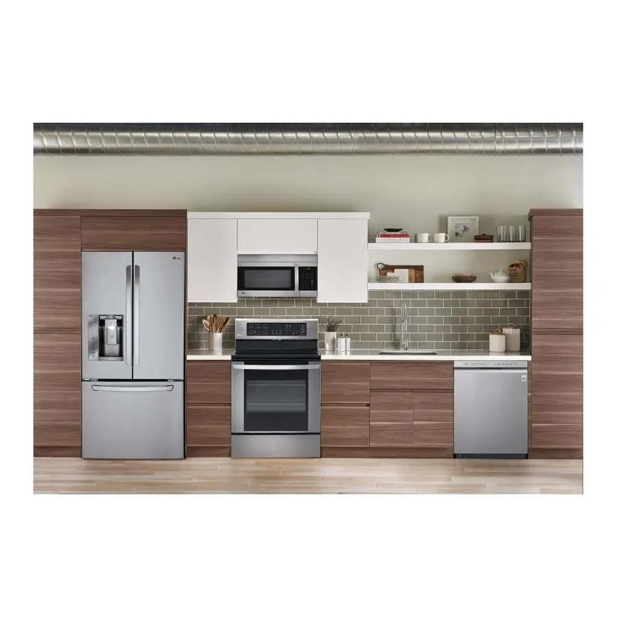 LG 48-Decibel Front Control 24-in Built-In Dishwasher (Fingerprint-Resistant Printproof Stainless Steel) ENERGY STAR, photo 8 of 23