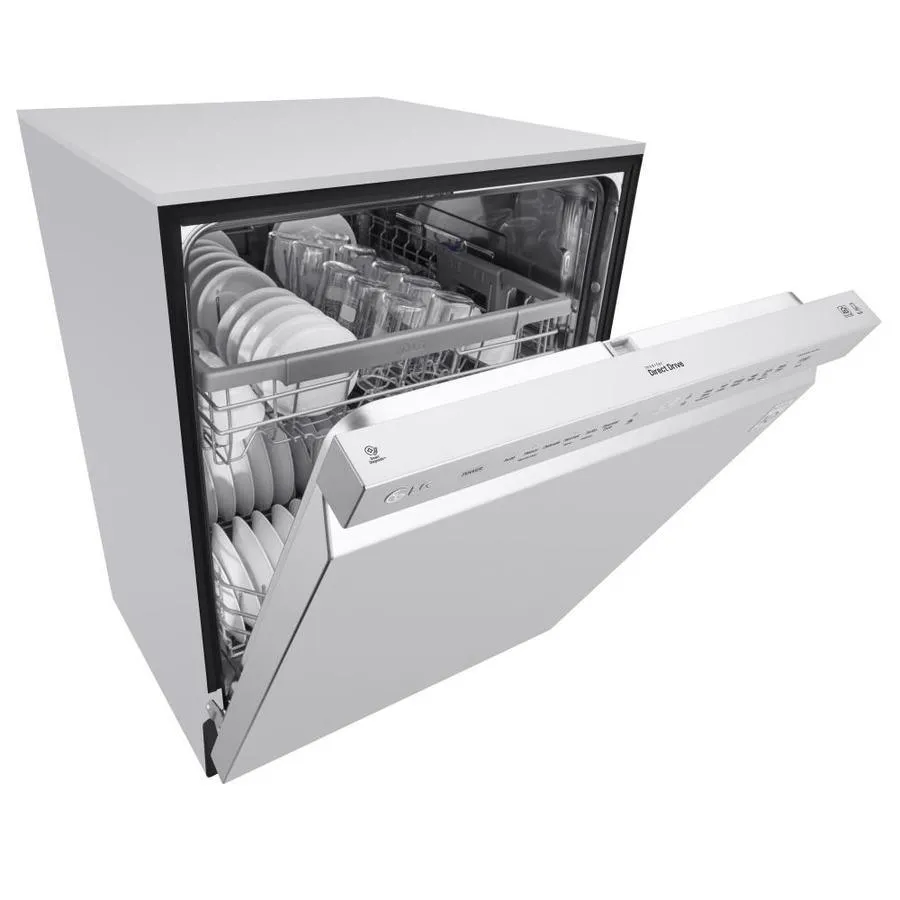 LG 48-Decibel Front Control 24-in Built-In Dishwasher (Fingerprint-Resistant Printproof Stainless Steel) ENERGY STAR, photo 14 of 23