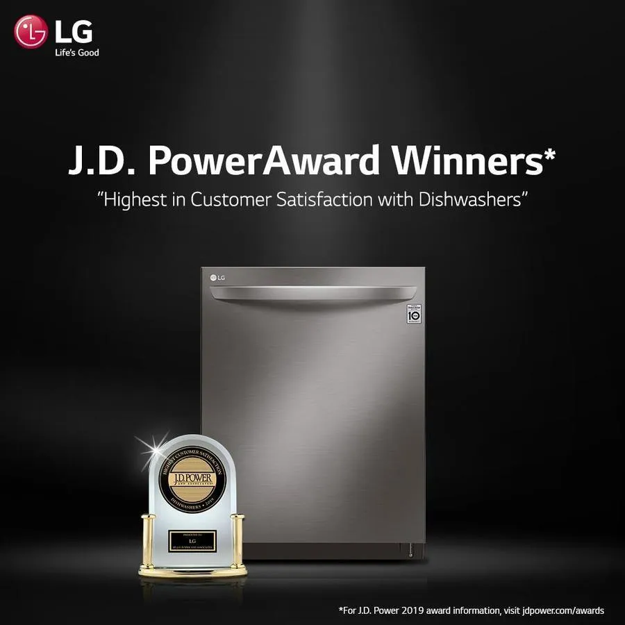 LG 48-Decibel Front Control 24-in Built-In Dishwasher (Fingerprint-Resistant Printproof Stainless Steel) ENERGY STAR, photo 17 of 23