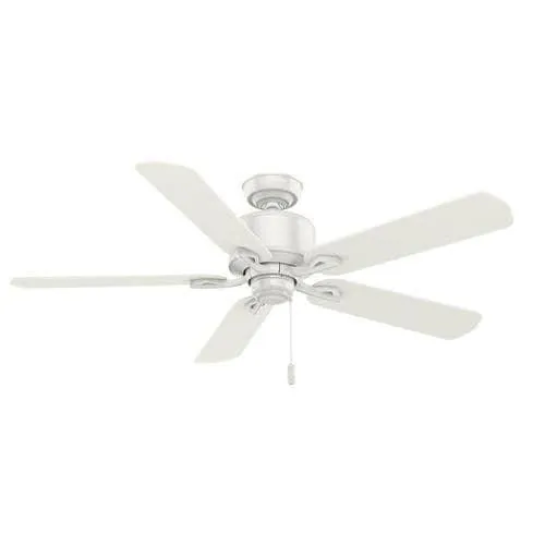 Casablanca Compass Point 54-in Fresh White Indoor/Outdoor Ceiling Fan (5-Blade), photo 6 of 6