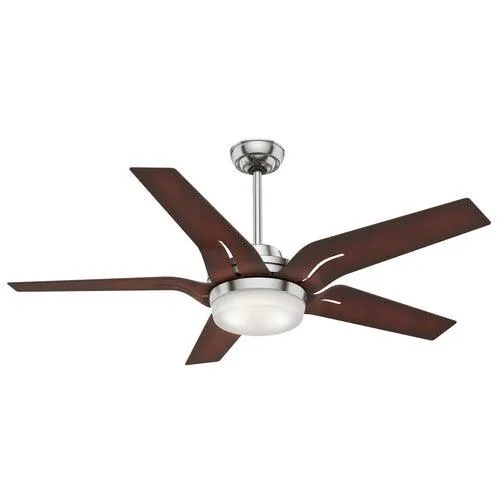 Casablanca Correne LED 56-in Brushed Nickel Indoor Ceiling Fan with Remote (5-Blade), photo 2 of 2