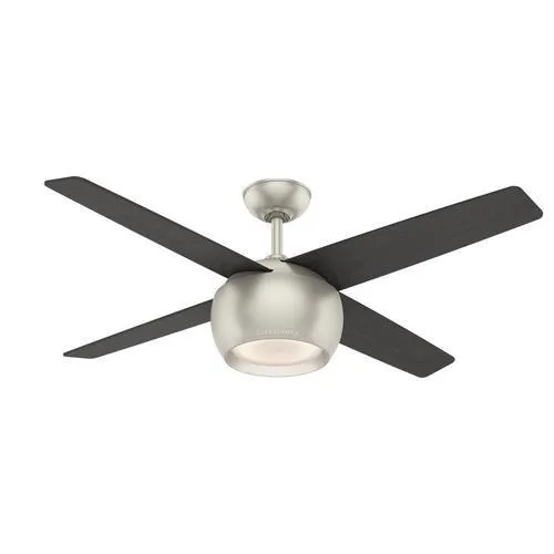 Casablanca Valby 54-in Matte Nickel Indoor Ceiling Fan with Wall-Mounted Remote (4-Blade), photo 7 of 7