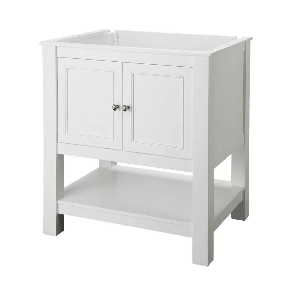 Gazette 48 in. W Bath Vanity Cabinet Only in White, photo 4 of 7