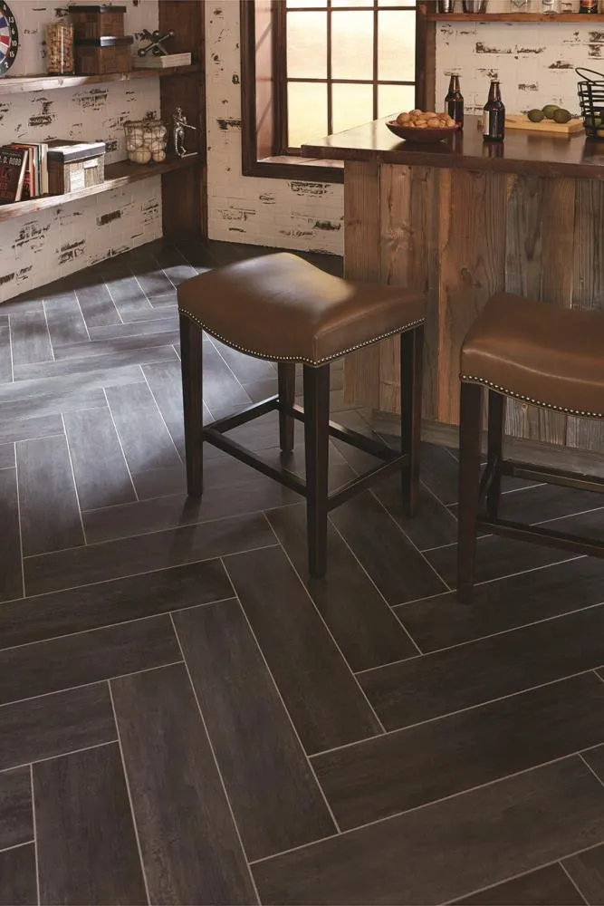 Style Selections Casa Italia 6-in x 24-in Groutable Water Resistant Peel and Stick Luxury Vinyl Tile (1-sq ft), photo 3 of 6