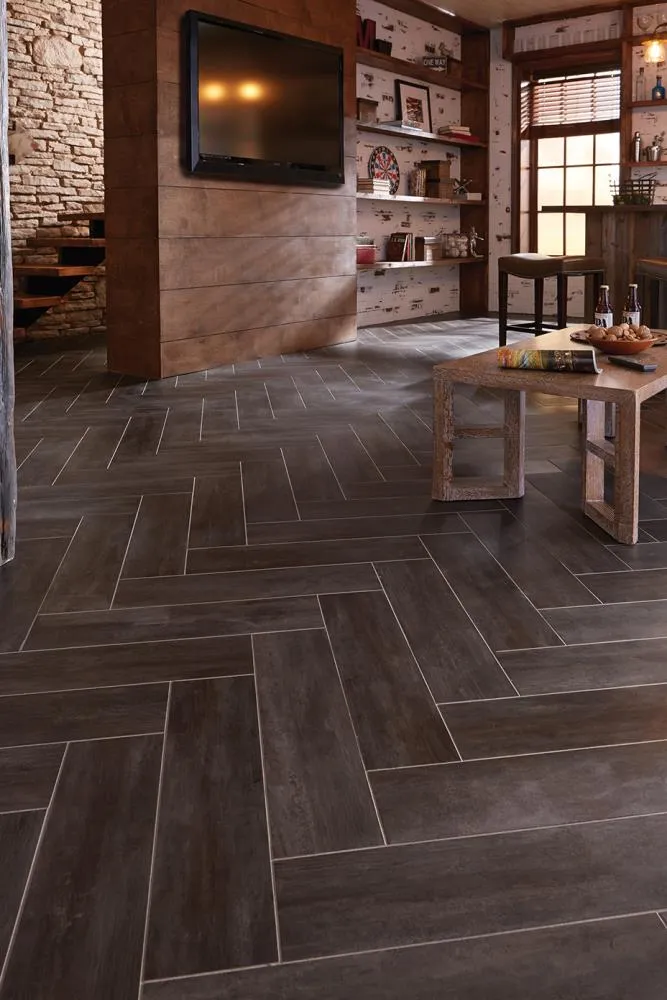Style Selections Casa Italia 6-in x 24-in Groutable Water Resistant Peel and Stick Luxury Vinyl Tile (1-sq ft), photo 4 of 6