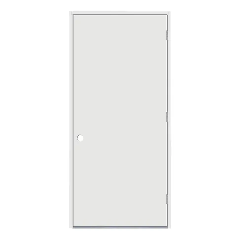 36 × 80 Steel Left-Hand Outswing Primed Prehung Front Door