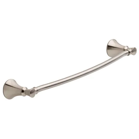 Valdosta 18-in Satin Nickel Wall Mount Single Towel Bar