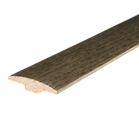 Silver 0.46 in thick · 2 in wide · 78 in long Solid Wood Floor T-moulding