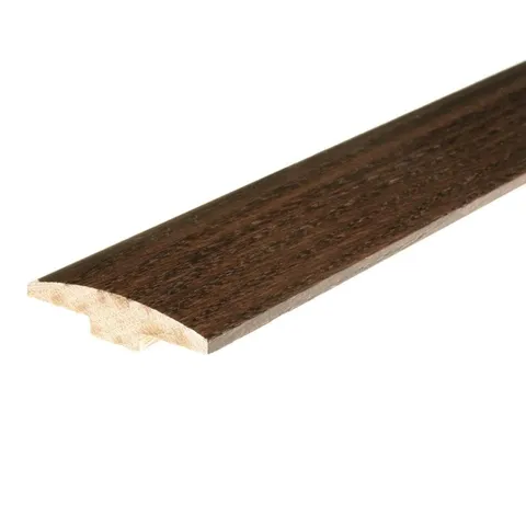 Mocha Java Solid Wood T-Moulding, 78-in