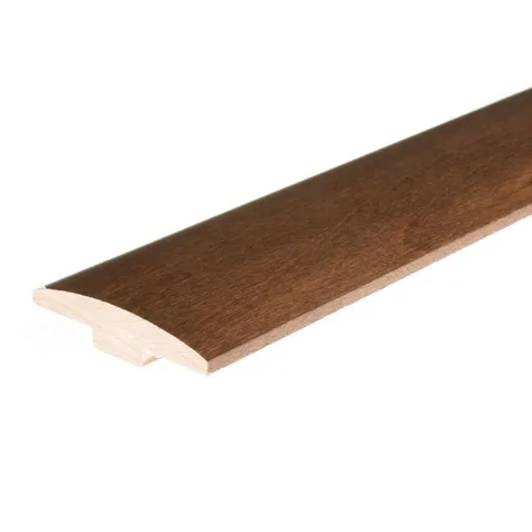 French Press 0.46 in thick · 2 in wide · 78 in long Solid Wood Floor T-moulding