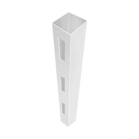 Bolton 12-ft White Vinyl End Fence Post