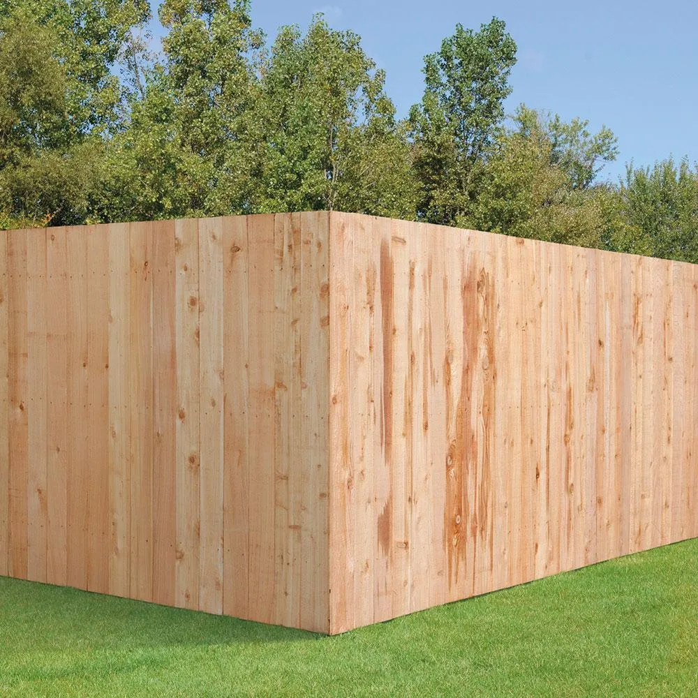 5/8 in. x 6 in. x 6 ft. Western Red Cedar Flat Top Fence Picket (16-Pack), photo 3 of 6