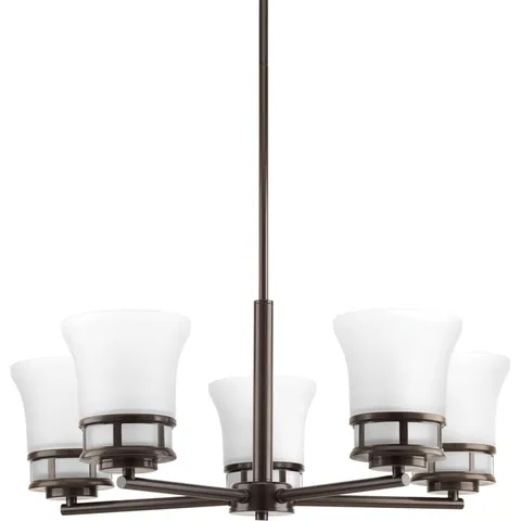 Cascadia 5-Light Antique Bronze Chandelier