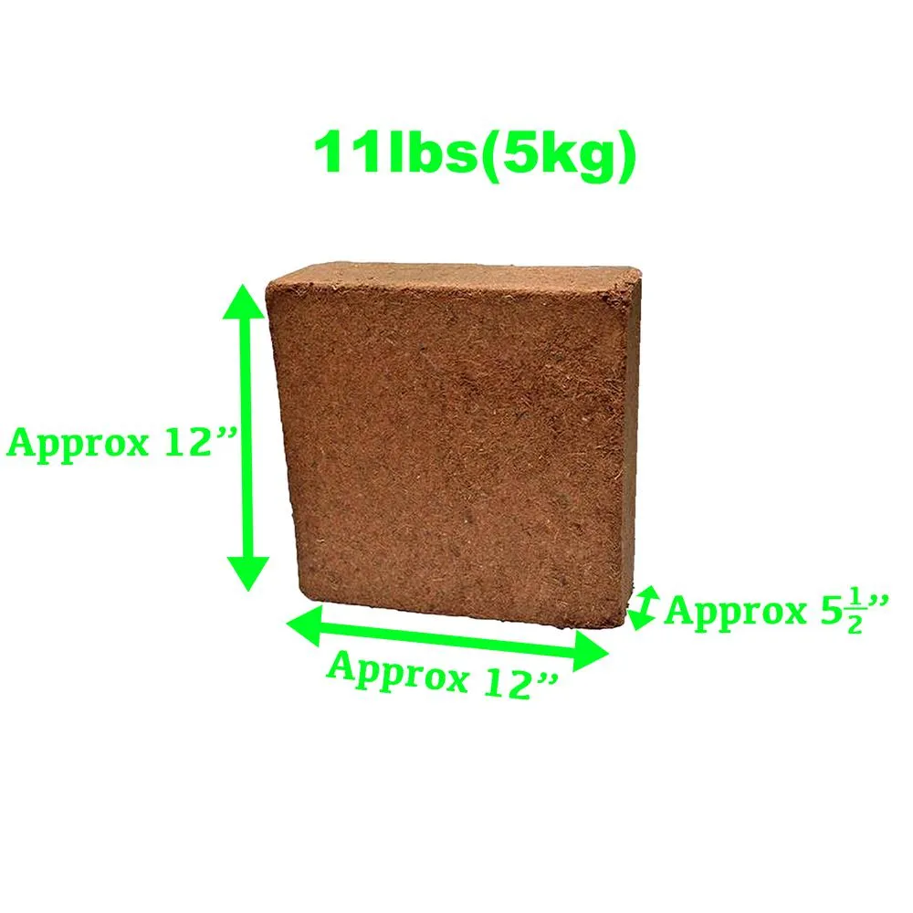 Viagrow 11 lb. (5KG) Coconut Coir Block of Soilless Media, photo 10 of 10