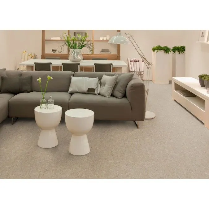 Marmoleum Forbo Flooring Systems Marmoleum Cinch Loc Seal Weathered Sand 10-mm T x 12-in W x 36-in L Waterproof Tile Look Laminate Flooring (20.34-sq ft / Carton), photo 4 of 5
