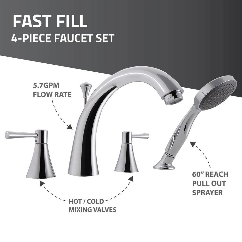 Universal Tubs HD Series 26 in. x 46 in. Right Drain Quick-Fill Walk-In Soaking Bathtub in White, photo 3 of 22