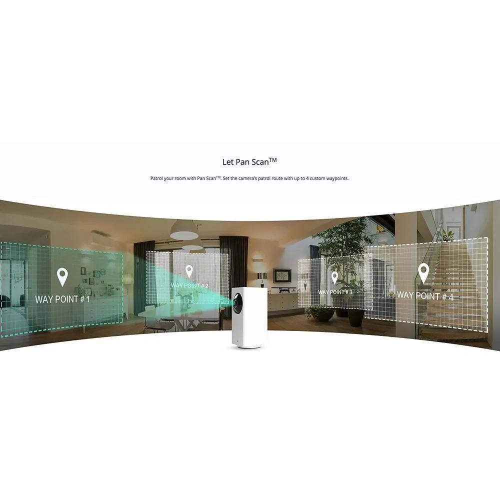 Wyze 1080p WyzeCam Pan/Tilt/Zoom Wi-Fi Indoor Smart Home Camera, Night Vision, 2-Way Mic, Alexa Ready, 14 Day Cloud, photo 3 of 7