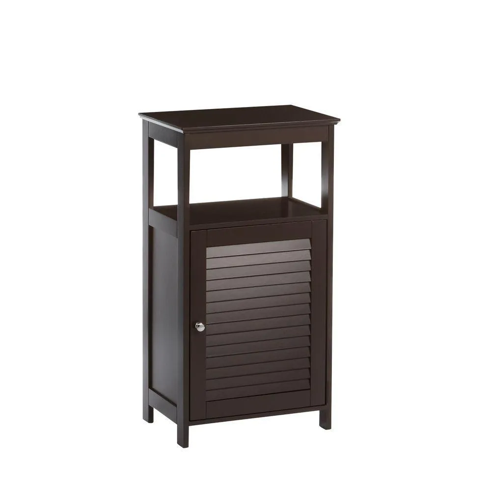 Ellsworth 18 in. W x 32-17/25 in. H x 11-4/5 in. D Bathroom Linen Storage Floor Cabinet in White, photo 7 of 7