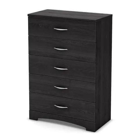 Step One Grey Oak 5-Drawer Chest