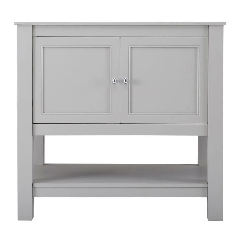 Gazette 48 in. W Bath Vanity Cabinet Only in Espresso, photo 12 of 26
