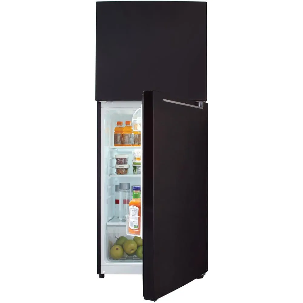10.1 cu. ft. Top Freezer Refrigerator in Black, photo 8 of 16