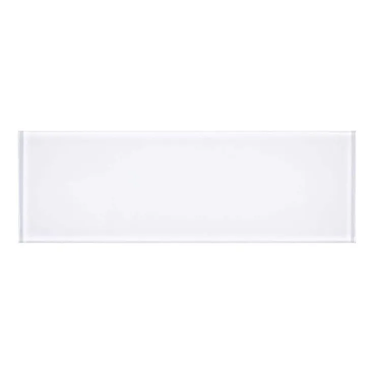 MSI Frosted Icicle 3 in. x 9 in. Glossy Glass Ice White Subway Tile (3.8 sq. ft. / case), photo 5 of 5