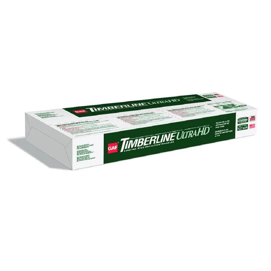 GAF Timberline Ultra HD 25-sq ft Hickory Laminated Architectural Roof Shingles, photo 3 of 14